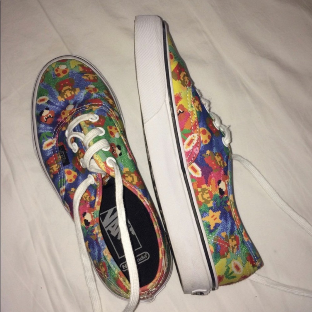 *RARE* limited edition Nintendo x Vans shoes